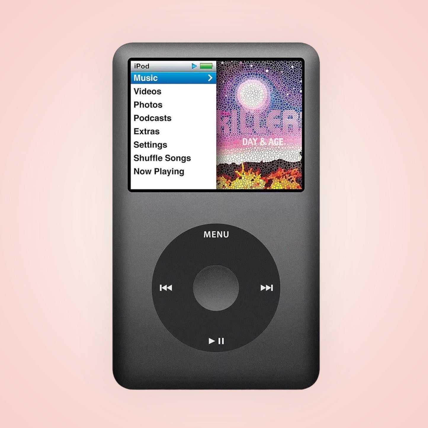 iPod Classic 6th Gen - Black - 80GB